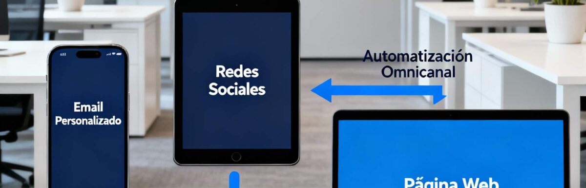 Automatización de flujos y campañas omnicanal